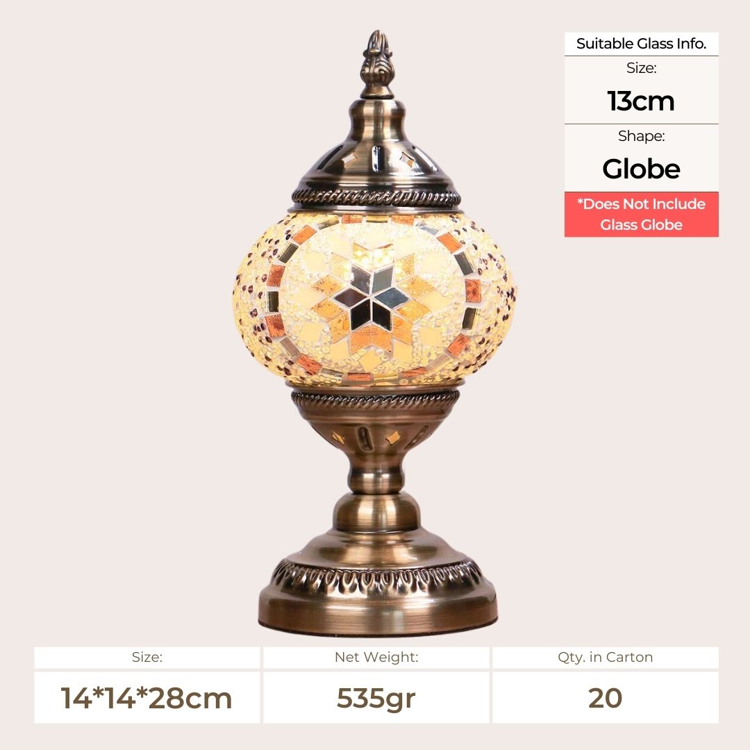 Table Lamp Metal - (Pack of 20pcs)