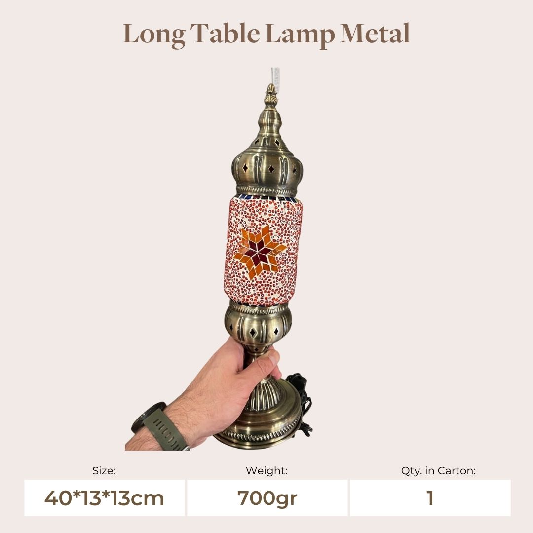 Long Table Lamp Metal