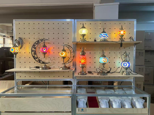Mosaic Lamp Workshop Storage & Display Set