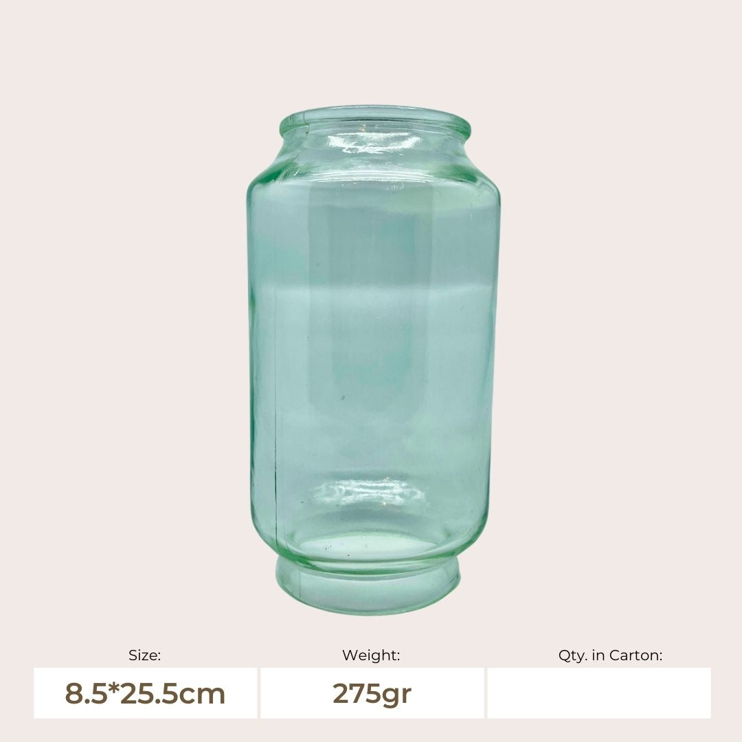 Glass Globe Cylinder (Pack of 24 pcs)