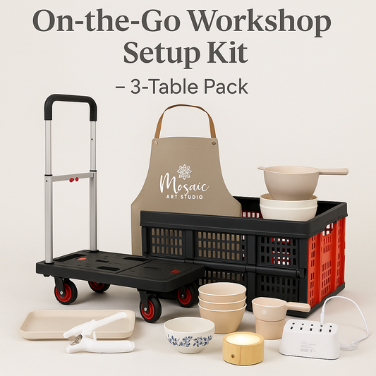 On-the-Go Workshop Setup Kit – 3 Table Pack